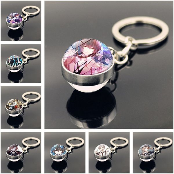 bungo stray dogs keychain charms anime womans key chain men pendant key ring girl glass holder jewelry silver color llaveros
bungo stray dogs keychain charms anime womans key chain men pendant key ring girl glass holder jewelry silver color llaveros