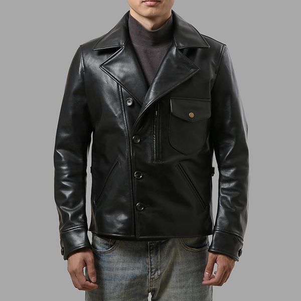 men's leather & faux az18-1 read description asian size cow jacket mens genuine cowhide stylish, Black
men's leather & faux az18-1 read description asian size cow jacket mens genuine cowhide stylish, Black