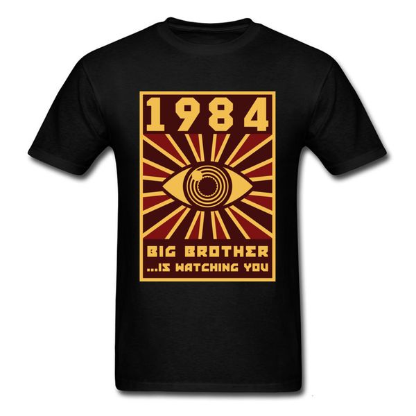midnite star 1984 big brother t-shirt black men's sleeve t-shirt graphic eye clothes stationery hippie funny streetwear t-shirt
midnite star 1984 big brother t-shirt black men's sleeve t-shirt graphic eye clothes stationery hippie funny streetwear t-shirt