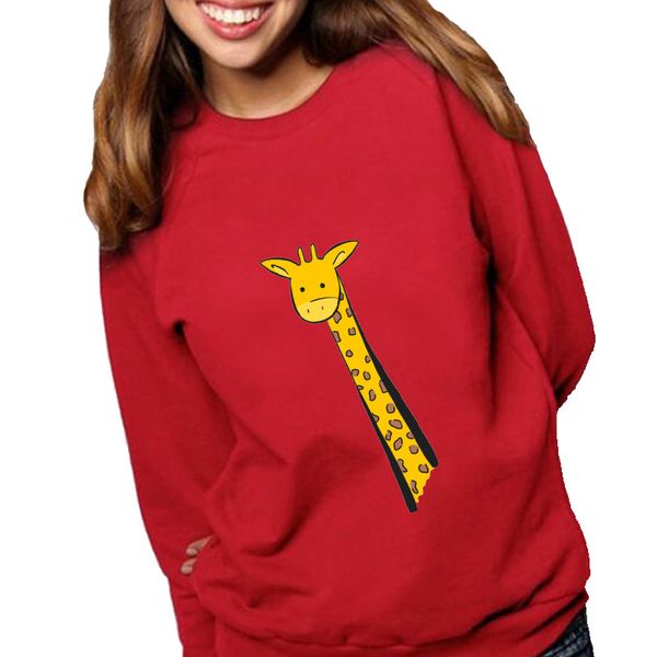 women hoodie giraffe printed hoodies women fleece long sleeve o neck loose sweatshirt girls pullovers spring autumn winter, Black
women hoodie giraffe printed hoodies women fleece long sleeve o neck loose sweatshirt girls pullovers spring autumn winter, Black