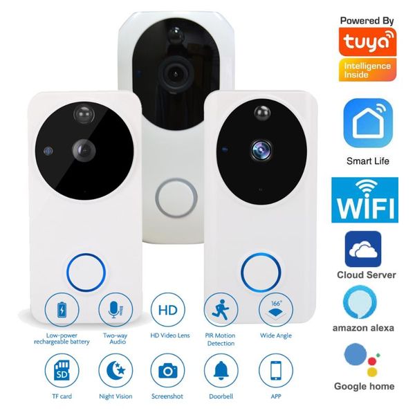 video door phones 2.4g wifi wireless smart life app doorphone night vision camera recorder doorbell for visitor
video door phones 2.4g wifi wireless smart life app doorphone night vision camera recorder doorbell for visitor