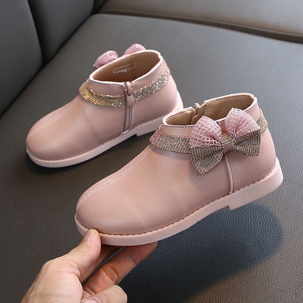 autumn children shoes boots new children martin boots girl pu leather bow waterproof winter kids shoes snow girls e25, Black;grey
autumn children shoes boots new children martin boots girl pu leather bow waterproof winter kids shoes snow girls e25, Black;grey