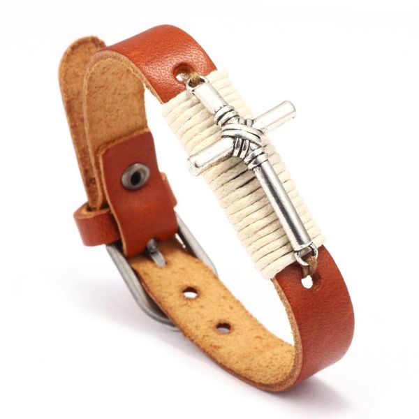 fashion new retro classic leather wax rope alloy bracelet adjustable bracelet sale, Golden;silver
fashion new retro classic leather wax rope alloy bracelet adjustable bracelet sale, Golden;silver