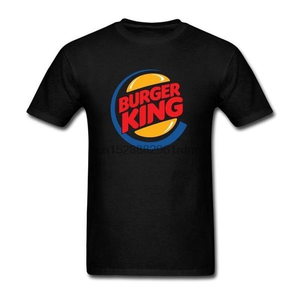 clothing xiuluan mens food burger king logo t shirt short sleeve 2465