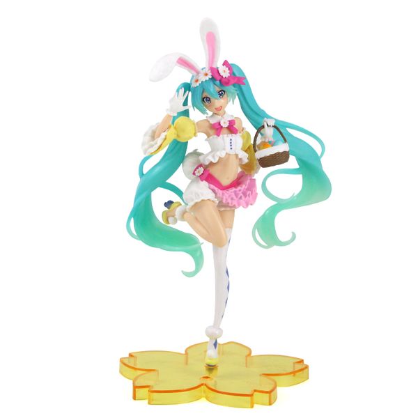 22см аниме фигура hatsune miku уха кролика spring изображение версии cute kawaii статуя miku рис модель игрушки куклы
22см аниме фигура hatsune miku уха кролика spring изображение версии cute kawaii статуя miku рис модель игрушки куклы