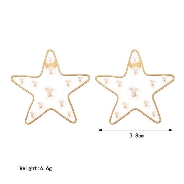 fashion pearl star stud earrings korean sweet design transparent resin metal witchcraft earrings for women christmas jewelry
fashion pearl star stud earrings korean sweet design transparent resin metal witchcraft earrings for women christmas jewelry