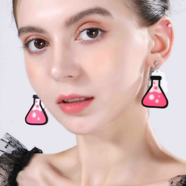 stud 2021 small crowd design personality cup bottle weird earrings cute acrylic for women pendientes mujer moda, Golden;silver
stud 2021 small crowd design personality cup bottle weird earrings cute acrylic for women pendientes mujer moda, Golden;silver