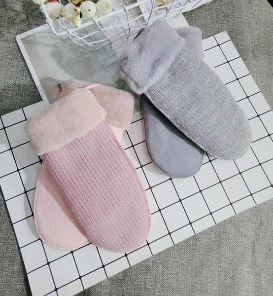 women mittens korean new korean students wool knit thick gloves cute warm, Blue;gray
women mittens korean new korean students wool knit thick gloves cute warm, Blue;gray