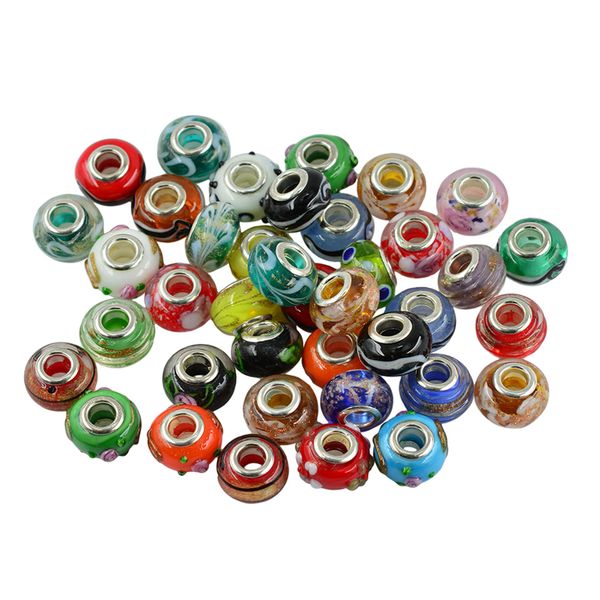 25 шт ассорти rondelle ручной работы lampwork стекла европейский большое отверстие бусины 14мм
25 шт ассорти rondelle ручной работы lampwork стекла европейский большое отверстие бусины 14мм