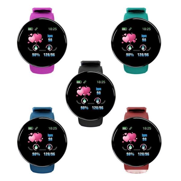 2021 d18 color tft screen smart watch sports smart bracelet heart rate blood pressure wristband new
2021 d18 color tft screen smart watch sports smart bracelet heart rate blood pressure wristband new