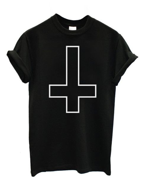 sell 2019 fashion shirt men's t-shirt inverted cross antichrist blasphemous t shirts short sleeve
sell 2019 fashion shirt men's t-shirt inverted cross antichrist blasphemous t shirts short sleeve
