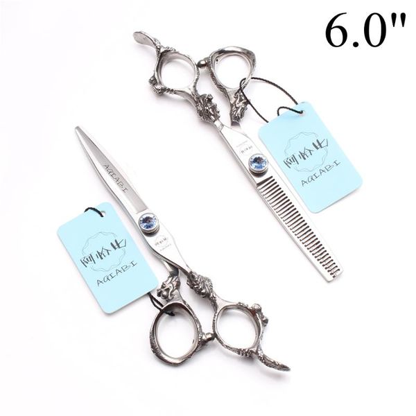 6" 17.5cm japan 440c aqiabi barber shop cutting shears thinning scissors hair clippers professional hairdressing scissors a9108
6" 17.5cm japan 440c aqiabi barber shop cutting shears thinning scissors hair clippers professional hairdressing scissors a9108