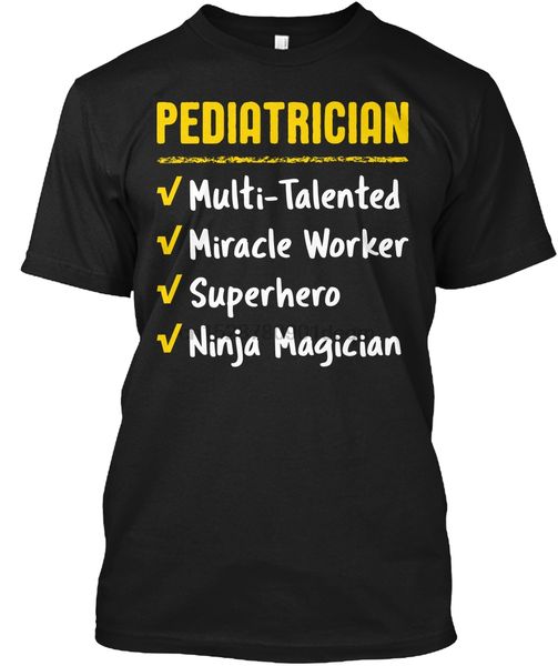 men t shirt pediatrician dr miracle worker hero gift women t-shirt