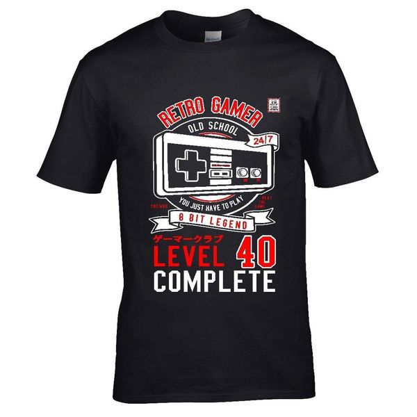 fun gaming retro gamer level 40 complete для 40th дня рождения 2019 новая мода хлопка с коротким рукавом o-образным вырезом летом прохладный
fun gaming retro gamer level 40 complete для 40th дня рождения 2019 новая мода хлопка с коротким рукавом o-образным вырезом летом прохладный