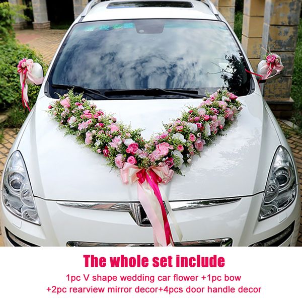romantic style v/u shaped wedding car decoration flowers set simulation car wedding silk rose fake flowers party valentine's day
romantic style v/u shaped wedding car decoration flowers set simulation car wedding silk rose fake flowers party valentine's day
