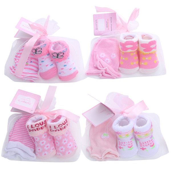 socks 1 bag glove+socks for borns baby cute cartoon girls thin soft cotton boy child infants, Pink;yellow
socks 1 bag glove+socks for borns baby cute cartoon girls thin soft cotton boy child infants, Pink;yellow