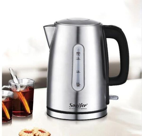 1.7l electric kettle stainless steel 2200w scale window household quick heating electric boiling pot
1.7l electric kettle stainless steel 2200w scale window household quick heating electric boiling pot