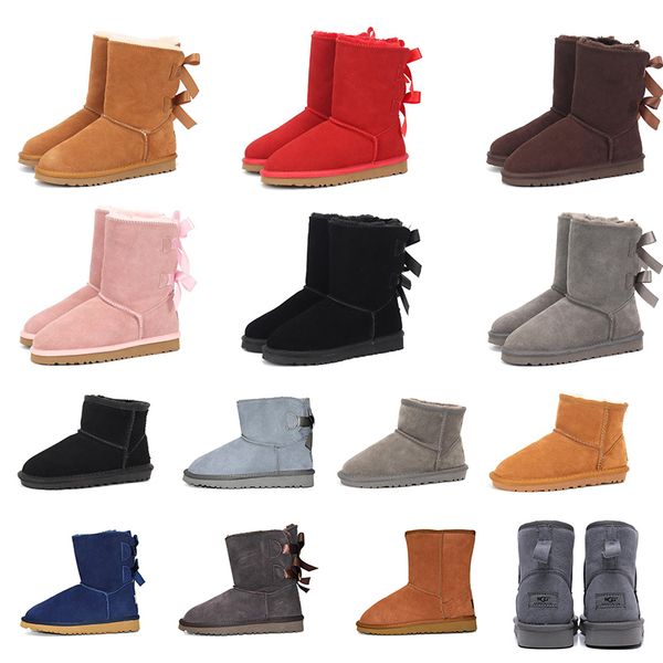 2020 classic bow boots for men women snow boot triple black pinks grey chestnut fashion platform sneakers size 36-41
2020 classic bow boots for men women snow boot triple black pinks grey chestnut fashion platform sneakers size 36-41