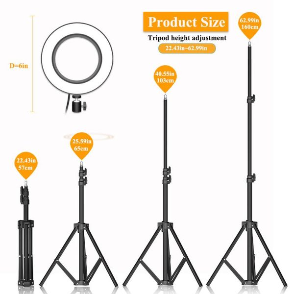 flash heads 16cm led fill ring light for pography live streaming youtube video with tripod head phone holder 68cm stand
flash heads 16cm led fill ring light for pography live streaming youtube video with tripod head phone holder 68cm stand