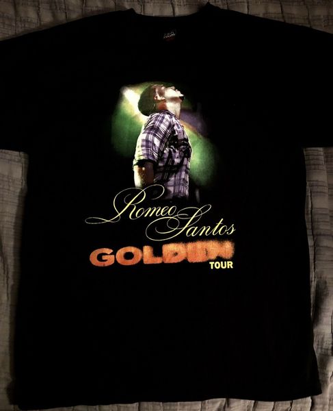 romeo santos 2018 golden tour t-shirt sz s-3xl funny clothing casual short sleeve t shirts tee shirts hipster o-neck tee
romeo santos 2018 golden tour t-shirt sz s-3xl funny clothing casual short sleeve t shirts tee shirts hipster o-neck tee