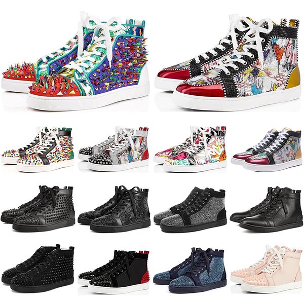 men women studded spikes all white shoes glitter party rivets couple genuine leather dress party office casual shoes, Black
men women studded spikes all white shoes glitter party rivets couple genuine leather dress party office casual shoes, Black