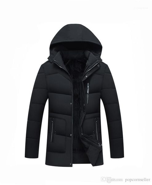 apparel men new hooded designer down jackets winter cotton padded outerwear middle aged mens jacket males, Black
apparel men new hooded designer down jackets winter cotton padded outerwear middle aged mens jacket males, Black