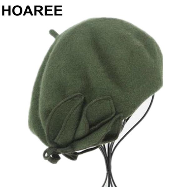 hoaree 100% wool vintage beret hat women felt beret army green british style girls berets ladies slouchy bowknot winter hats, Blue;gray
hoaree 100% wool vintage beret hat women felt beret army green british style girls berets ladies slouchy bowknot winter hats, Blue;gray