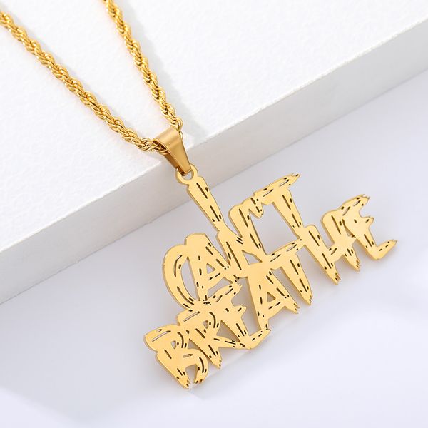 chokers usa black resist fist i can't breathe pendant necklace stainless steel george floyd wishes gift, Golden;silver
chokers usa black resist fist i can't breathe pendant necklace stainless steel george floyd wishes gift, Golden;silver