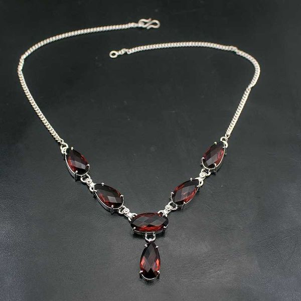 elegant fashion purple amethyst925 sterling silver color pendant necklace women jewelry 18 inch h413
elegant fashion purple amethyst925 sterling silver color pendant necklace women jewelry 18 inch h413