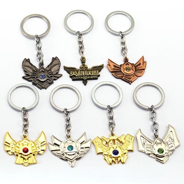 keychains game keychain legends key chain hero league rank ring holder chaveiro jewelry, Silver
keychains game keychain legends key chain hero league rank ring holder chaveiro jewelry, Silver