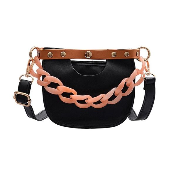 women bag shoulder handbag saddle bag rivet composite large chain fashion wild popular casual 2020 leather personality
women bag shoulder handbag saddle bag rivet composite large chain fashion wild popular casual 2020 leather personality