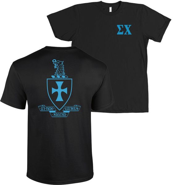 2019 fashion casual men t-shirt sigma chi fraternity bella + canvas shirt sig chi crest - more colors
2019 fashion casual men t-shirt sigma chi fraternity bella + canvas shirt sig chi crest - more colors