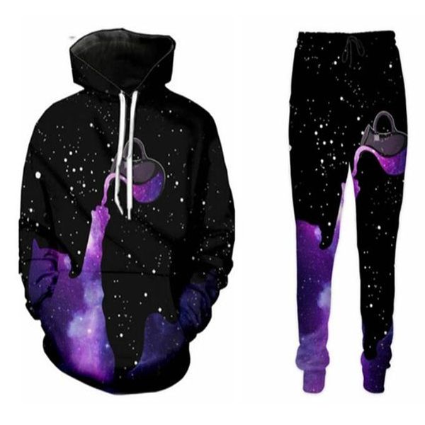 new men/womens spilled milk space galaxy funny 3d print fashion tracksuits hip hop pants + hoodies t014, Gray
new men/womens spilled milk space galaxy funny 3d print fashion tracksuits hip hop pants + hoodies t014, Gray