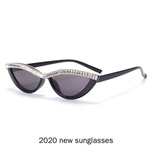 luxury crystal diamond rimless cat sunglasses women 2020 new oversize clear gradient sun glasses fashion shades for female nx, White;black
luxury crystal diamond rimless cat sunglasses women 2020 new oversize clear gradient sun glasses fashion shades for female nx, White;black