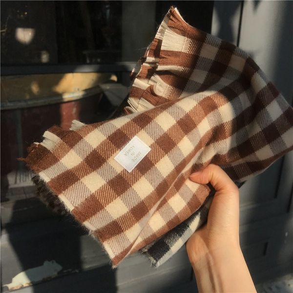 fun-prouder autumn and winter new scottish plaid scarf doublesided imitation cashmere tassel fashion temperament versatile shawl, Blue;gray
fun-prouder autumn and winter new scottish plaid scarf doublesided imitation cashmere tassel fashion temperament versatile shawl, Blue;gray