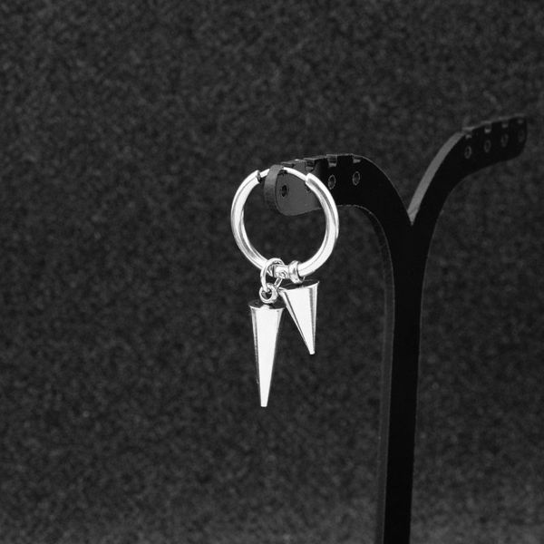 dangle & chandelier men's stainless steel fashion pendant earrings , guys single earring, jewellery, man accessory gif e66, Silver
dangle & chandelier men's stainless steel fashion pendant earrings , guys single earring, jewellery, man accessory gif e66, Silver