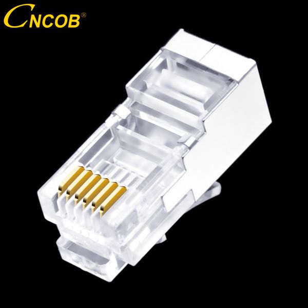 computer cables & connectors 50pcs rj11 rj12 6p6c long body, telephone line connector ftp 6 core phone crystal head, modular plug shield cop
computer cables & connectors 50pcs rj11 rj12 6p6c long body, telephone line connector ftp 6 core phone crystal head, modular plug shield cop