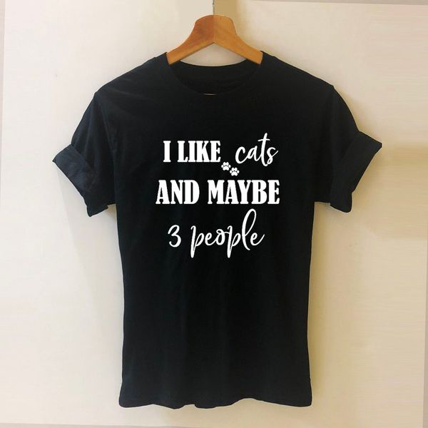 i like cats and maybe 3 people letters t-shirts cotton crewneck short sleeve funny tees t shirts for cat mom mother
i like cats and maybe 3 people letters t-shirts cotton crewneck short sleeve funny tees t shirts for cat mom mother