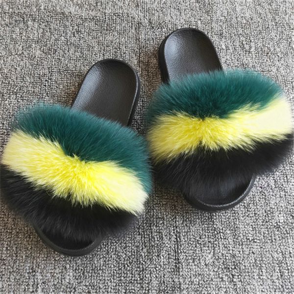 slippers real fur colorful women home fluffy sliders plush furry summer flats cut ladies shoes large selling, Black
slippers real fur colorful women home fluffy sliders plush furry summer flats cut ladies shoes large selling, Black