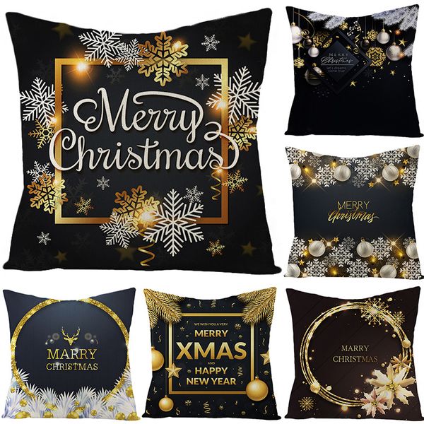 christmas decorations black gold merry cushion cover pillowcase 2021 for home xmas noel ornament happy year
christmas decorations black gold merry cushion cover pillowcase 2021 for home xmas noel ornament happy year