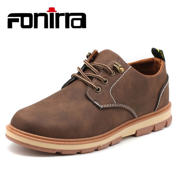 fonirra fashion winter men boots men casual leather shoes footwear lace up shoes ankle boots 916, Black
fonirra fashion winter men boots men casual leather shoes footwear lace up shoes ankle boots 916, Black