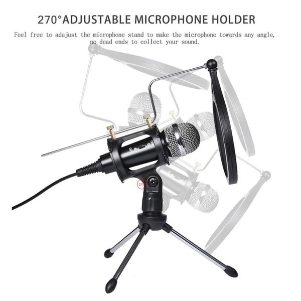 1set usb computer microphone phone condenser mic stand for broadcast interview
1set usb computer microphone phone condenser mic stand for broadcast interview