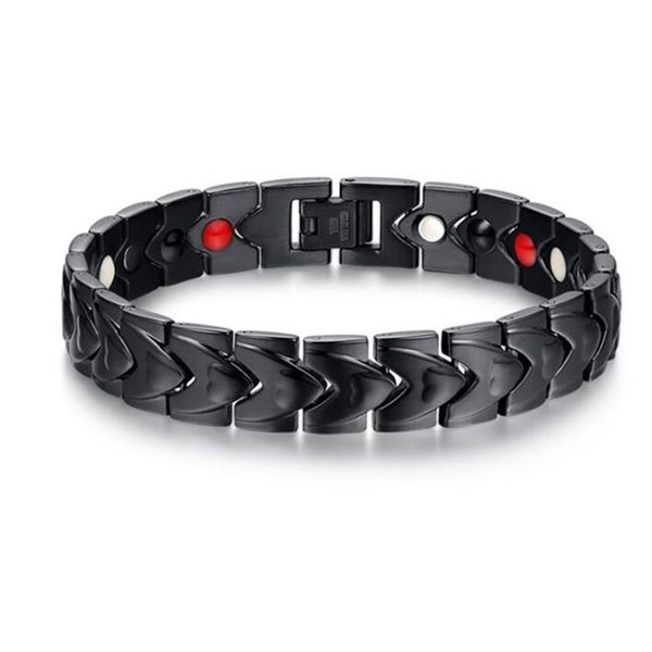 fashion punk rock men's personality bracelet with heart-shaped electroplated black magnetite steel bracelets bangles jewelry
fashion punk rock men's personality bracelet with heart-shaped electroplated black magnetite steel bracelets bangles jewelry