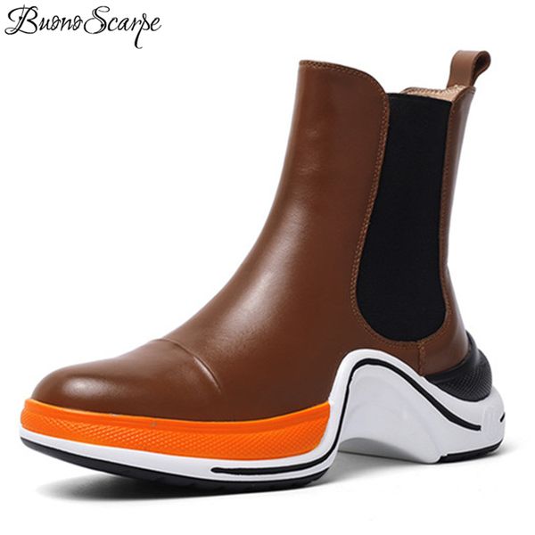 2020 genuine leather shoes woman ankle boots round toe autumn winter boots comfortable casual shoes woman sneakers, Black
2020 genuine leather shoes woman ankle boots round toe autumn winter boots comfortable casual shoes woman sneakers, Black