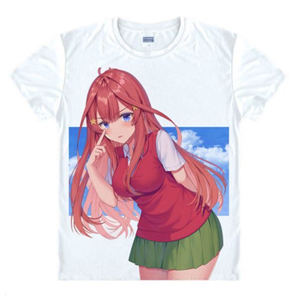 quintessential quintuplets футболка gotoubun нет hanayome рубашка симпатичные накано ichika нино sanjiu yotsuba ицки косплей футболка
quintessential quintuplets футболка gotoubun нет hanayome рубашка симпатичные накано ichika нино sanjiu yotsuba ицки косплей футболка