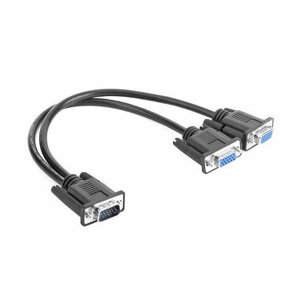 consumer electronics vga splitter cable 1 computer to dual 2 monitor male to female adapter wire
consumer electronics vga splitter cable 1 computer to dual 2 monitor male to female adapter wire