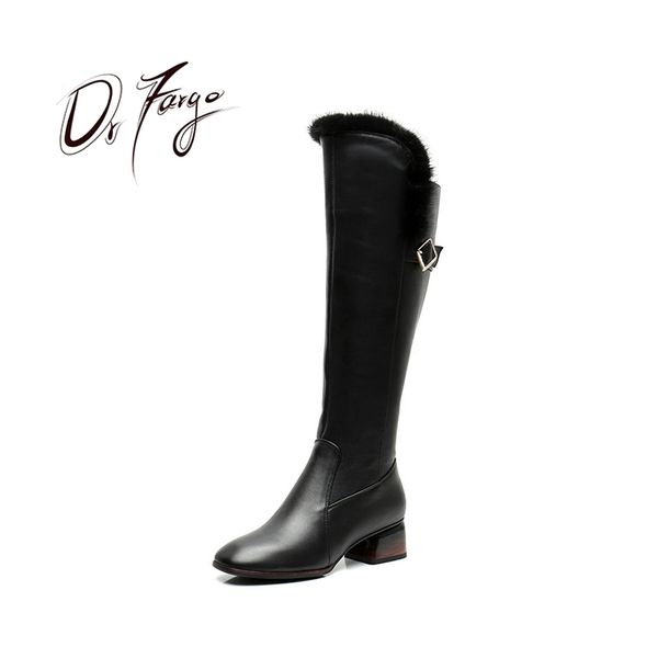 boots drfargo shoes women knee high genuine leather round toe black zip for faux fur med square heel 2821
boots drfargo shoes women knee high genuine leather round toe black zip for faux fur med square heel 2821