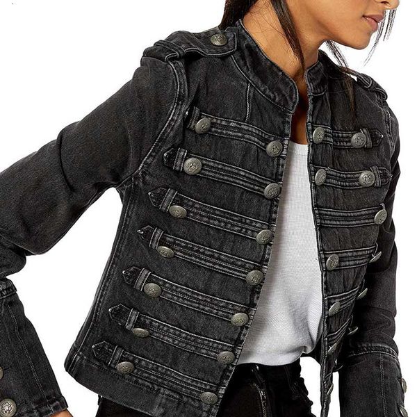 women's jackets yamdi chic jacket coat women 2021 casual winter chaqueta lady boho -style denim black buttons supper, Black;brown
women's jackets yamdi chic jacket coat women 2021 casual winter chaqueta lady boho -style denim black buttons supper, Black;brown