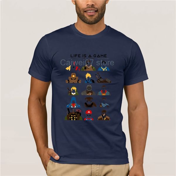 cotton fashion 2019 trend t-shirt life is a game t-shirt round neck cool man's t-shirt
cotton fashion 2019 trend t-shirt life is a game t-shirt round neck cool man's t-shirt