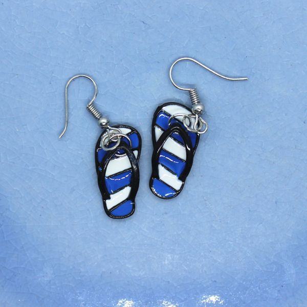 dangle & chandelier funny small and chic mini stripe flip flops earrings women's fashion creative personality birthday gift for girlfri, Silver
dangle & chandelier funny small and chic mini stripe flip flops earrings women's fashion creative personality birthday gift for girlfri, Silver